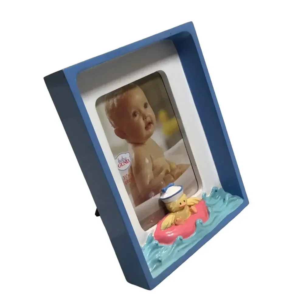 NWOT Little Quack-ups Shadowbox Frame Baby Gund Bath Time